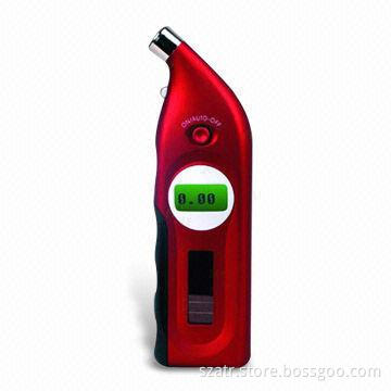 LCD Digital Display Tire Pressure Gauge with Solar and Lithium Power